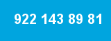 922 143 89 81 922 143 89 81
